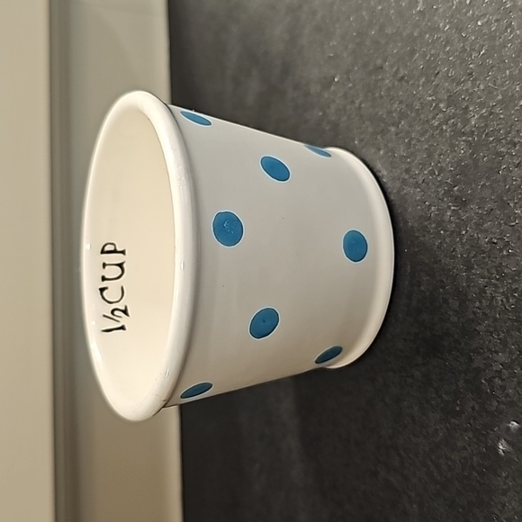 Pail Ceramic Polka-dot Measuring Cup Set - Picture 4 of 6